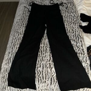 Blank, stretch fit slacks
